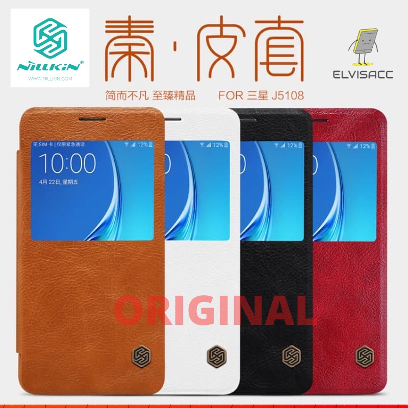 SAMSUNG GALAXY J5 2016 NILLKIN QIN LEATHER CASE ORIGINAL