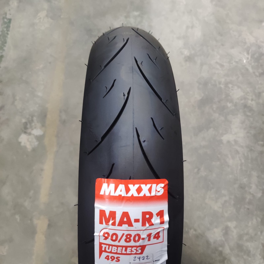 Ban motor matic Maxxis MA R1 90 80 14 mio beat vario genio tubeless