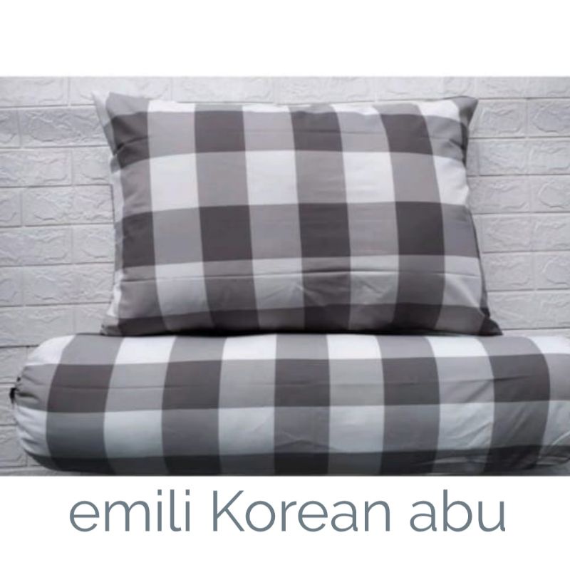 SARUNG BANTAL DAN SARUNG GULING MOTIF KOTAK KOTAK DAN AESTENTIC GROSIR EMILI