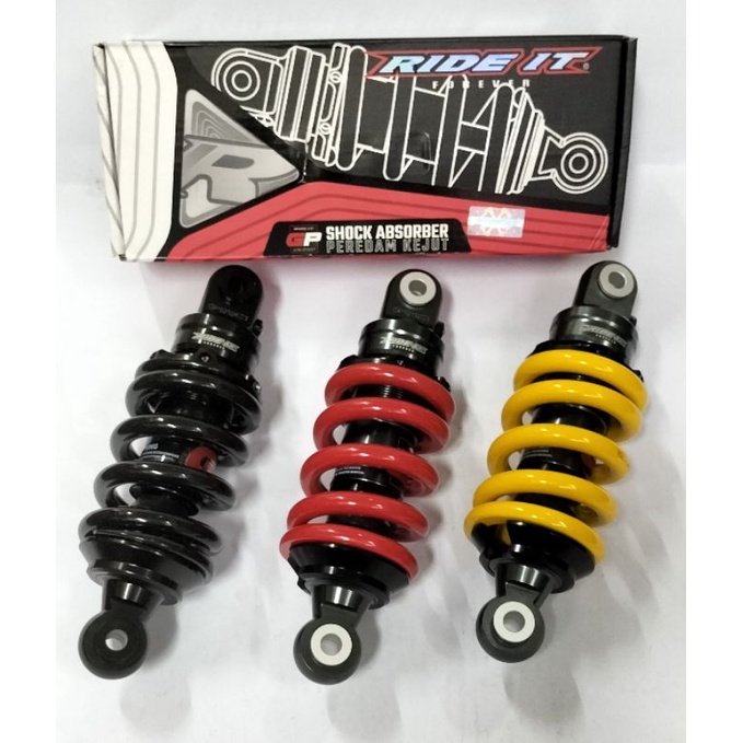 SHOK SHOK RIDE IT GP SERIES SONIC 150 dan SUPRA GTR ,MONOSHOK RIDE IT SONIC DAN SUPRA GTR 320MM