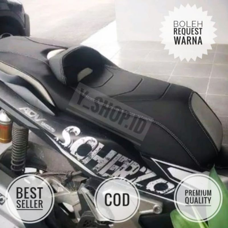 Sarung Kulit Jok Variasi Honda Adv 150 Bahan Ori Terbaru