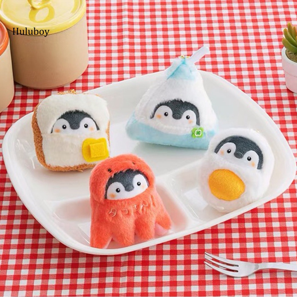 Gantungan Kunci Bentuk Penguin Bahan Plush Untuk Dekorasi