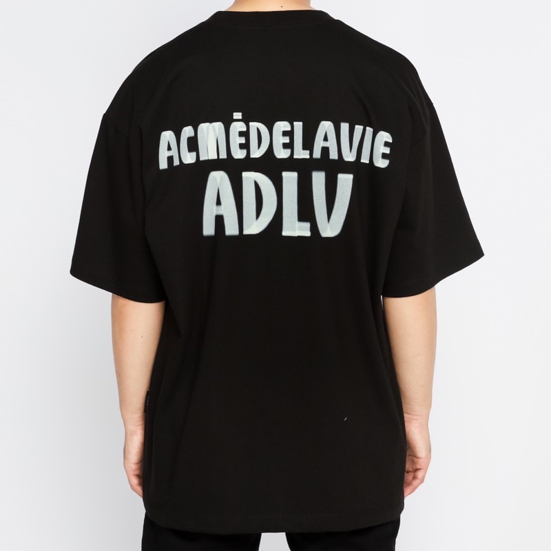 ADLV. Marker Logo Black Tee