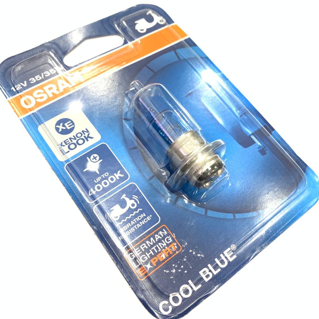 BOHLAM OSRAM COOL BLUE H6 KAKI 1 HALOGEN 35W AC DC HALOGEN ORIGINAL