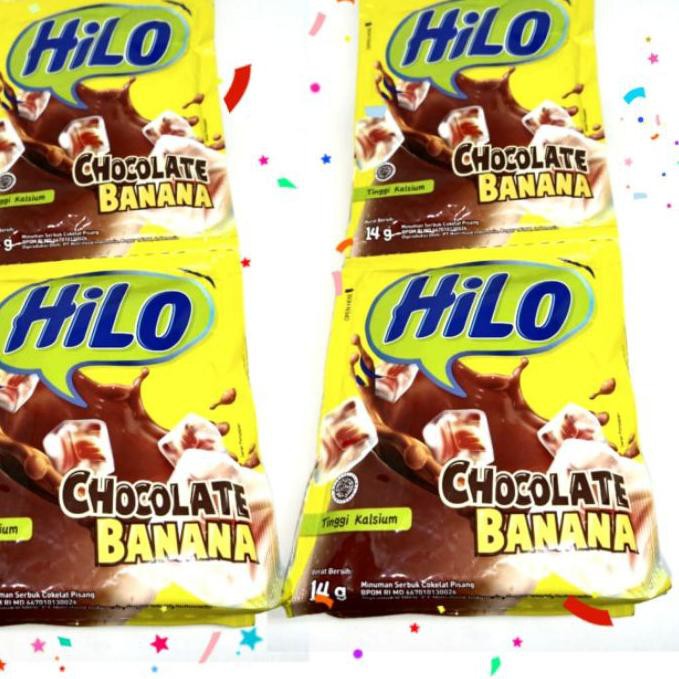 

Flash Sale!! KODE-713 Susu Hilo chocolate Banana sachet/Hilo choco Hazelnut Sachet