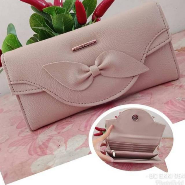 Sophie Martin Paris Dompet Wanita Silva Pink Murah Kekinian Promo Diskon Promo Import Terbaru 2025