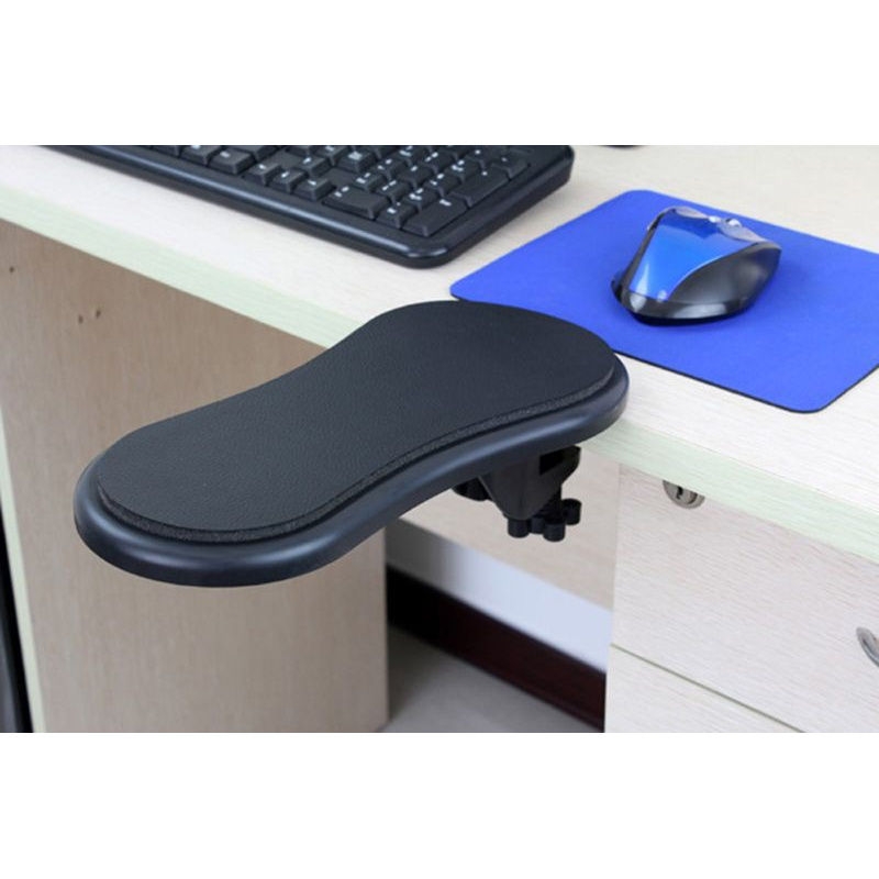 zzz Rotating Computer Arm Rest Pad Ergonomic Adjustable PC Wrist Rest Extender Desk Hand Bracket Home Office Mouse Pad Health Care