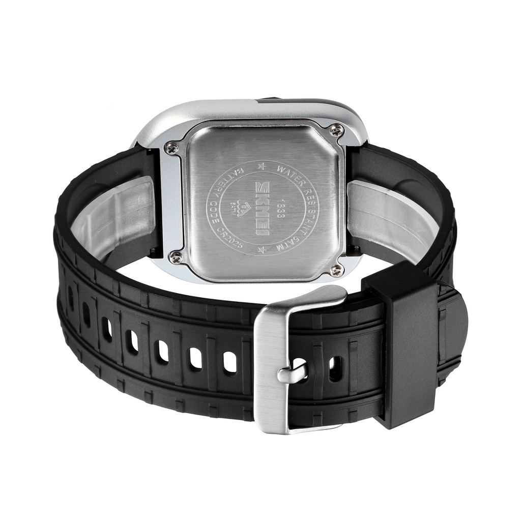 Jam Tangan Pria SKMEI 1833 Men Dual Time Jam Tangan Digital SKMEI Water resist 3 atm