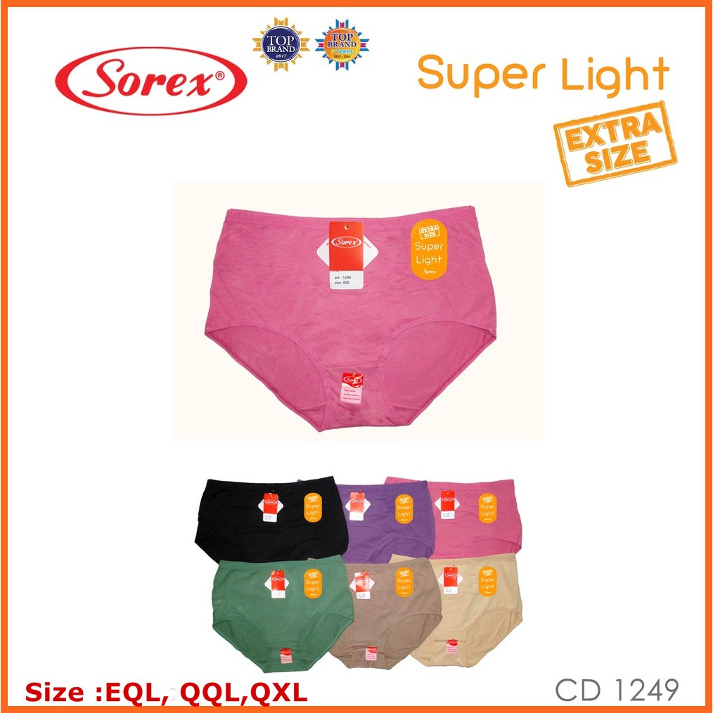 Celana Dlm Wanita Sorex Jumbo Big Size XXXXXL | Clana Dalam Wanita Extra Size Sorex 1249