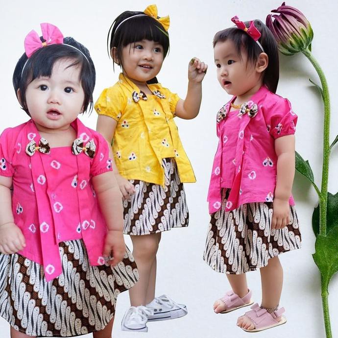 Kebaya Anak Jumputan Ori | Kebaya Jumputan Ori | Kebaya JUMPUTAN BABY