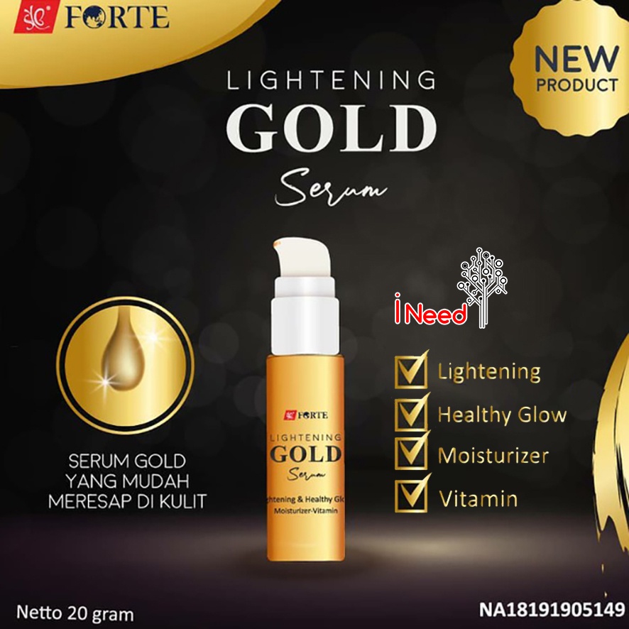 (INEED) ( GOLD ) SYB FORTE SERUM GOLD BRIGHTENING ORIGINAL