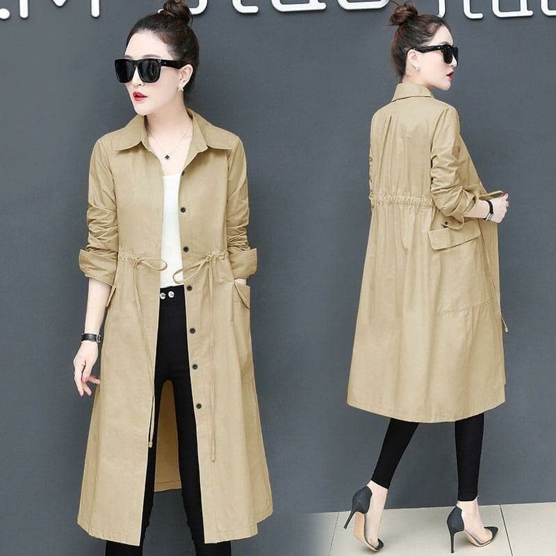 Long cardy Yolla Outwear Cardigan Wanita Kerja Kantor Kardigan Panjang Casual Piknik Jalan-jalan Han