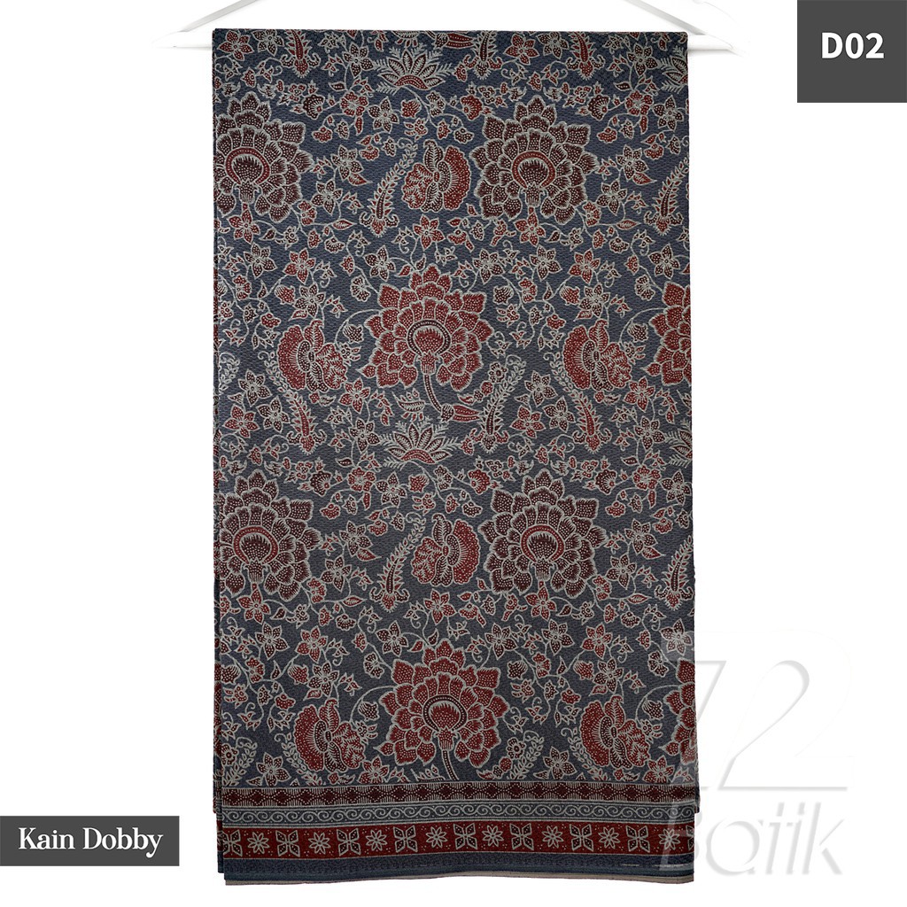 KAIN BATIK PREMIUM Dobby Motif Puspo Sari Warna Merah Bata Dolbi Dobi Doby Viscos 723772 Cap 72 Jarik Jarit Samping Kebat Panjang Batik Dobby Modern Premium Bahan Seragam Batik Pernikahan Kantor Keluarga Murah Kamen Jadi Batik Bali Lembaran