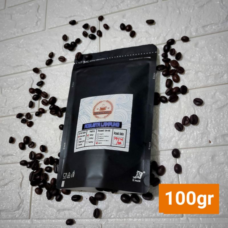 

kopi lampung murni 100gr bubuk robusta