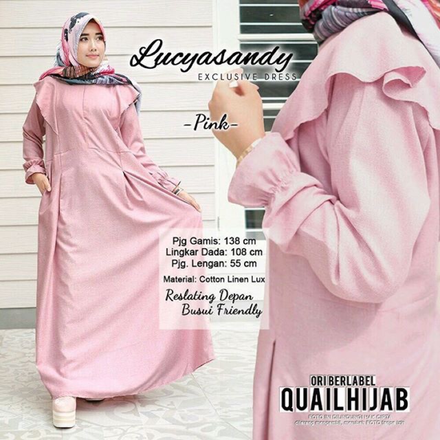 Quail Hijab Gamis Homedress