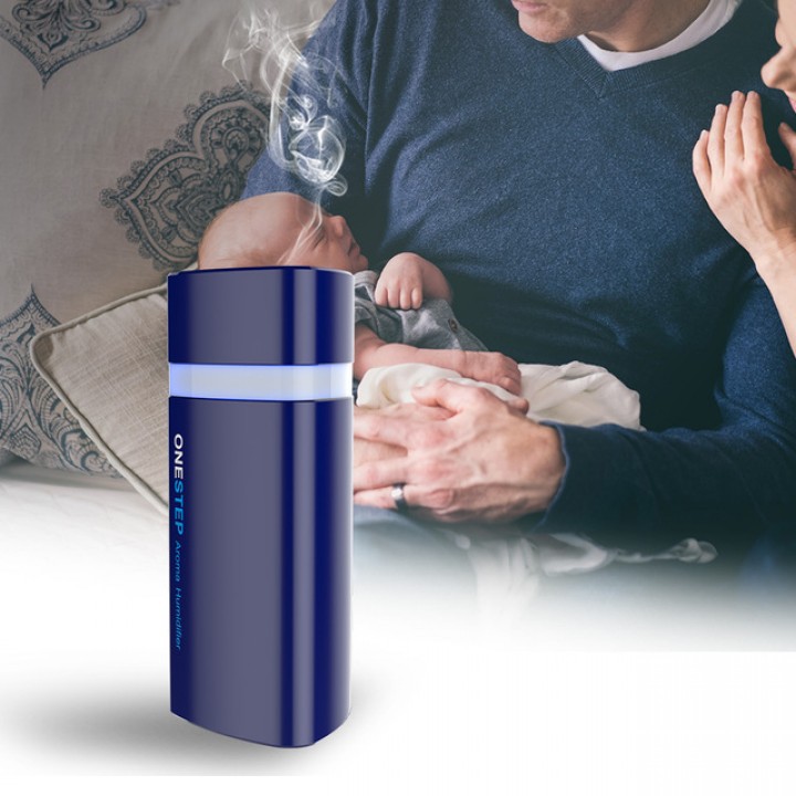 U06 - ONESTEP Ultrasonic Aroma Humidifier Air Purifier 200ml Blue