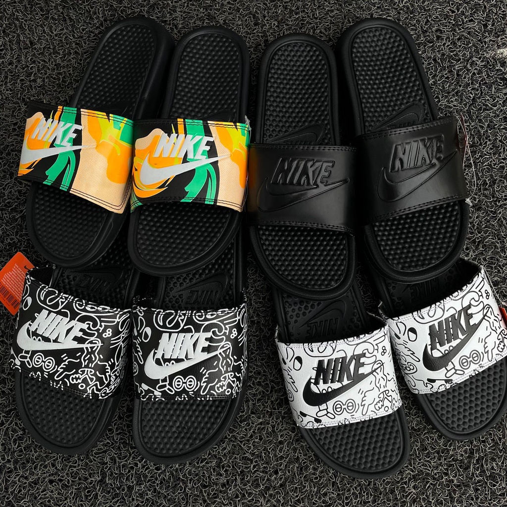 Sandal nike pria wanita nike benassi made in indonesia sandal slide