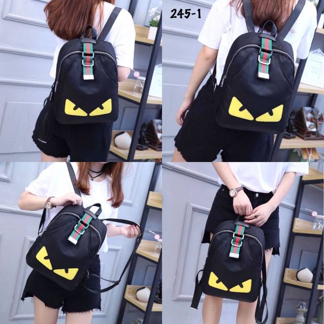 AT061 Fendi Monster Ransel #245-1