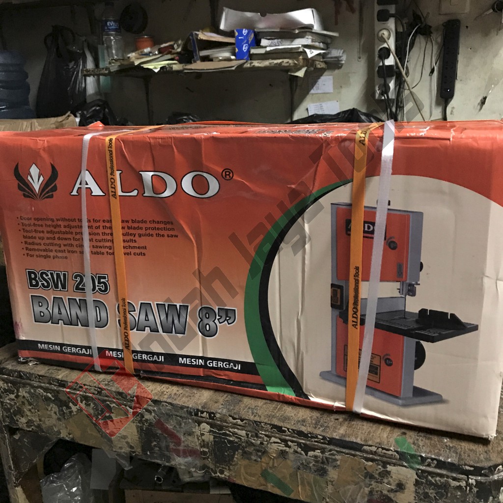 ALDO Mesin Band Saw 8 Inch - Gergaji Kayu Bandsaw Ukir Besar