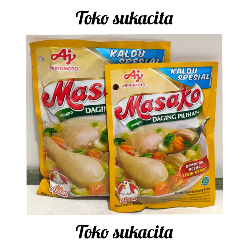 

Masako Kaldu Spesial . (250g 100g)