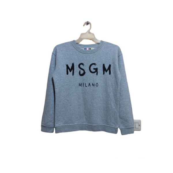 jual msgm sweatshirt second original