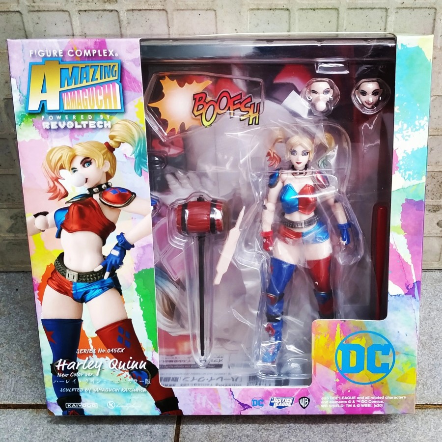 Jual KAIYODO REVOLTECH AMAZING YAMAGUCHI HARLEY QUINN NEW COLOR VERSION Shopee Indonesia