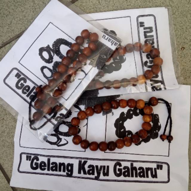 Gelang asli kayu Gaharu kalimantan