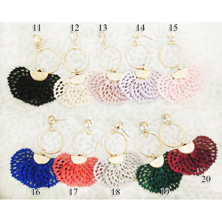 Anting panjang wanita fashion korea #330