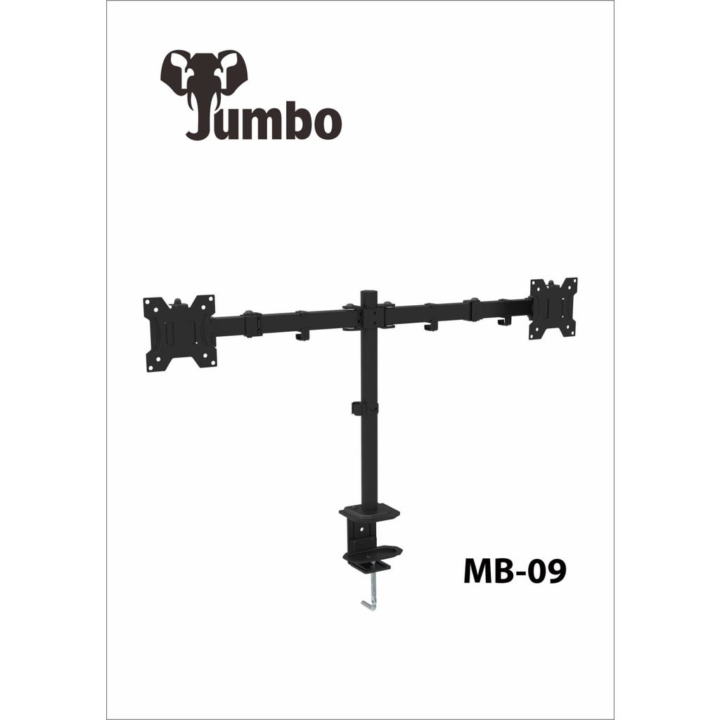 JUMBO Bracket Monitor TV 13-32 Inch Bracket Meja 2 Monitor MB-09