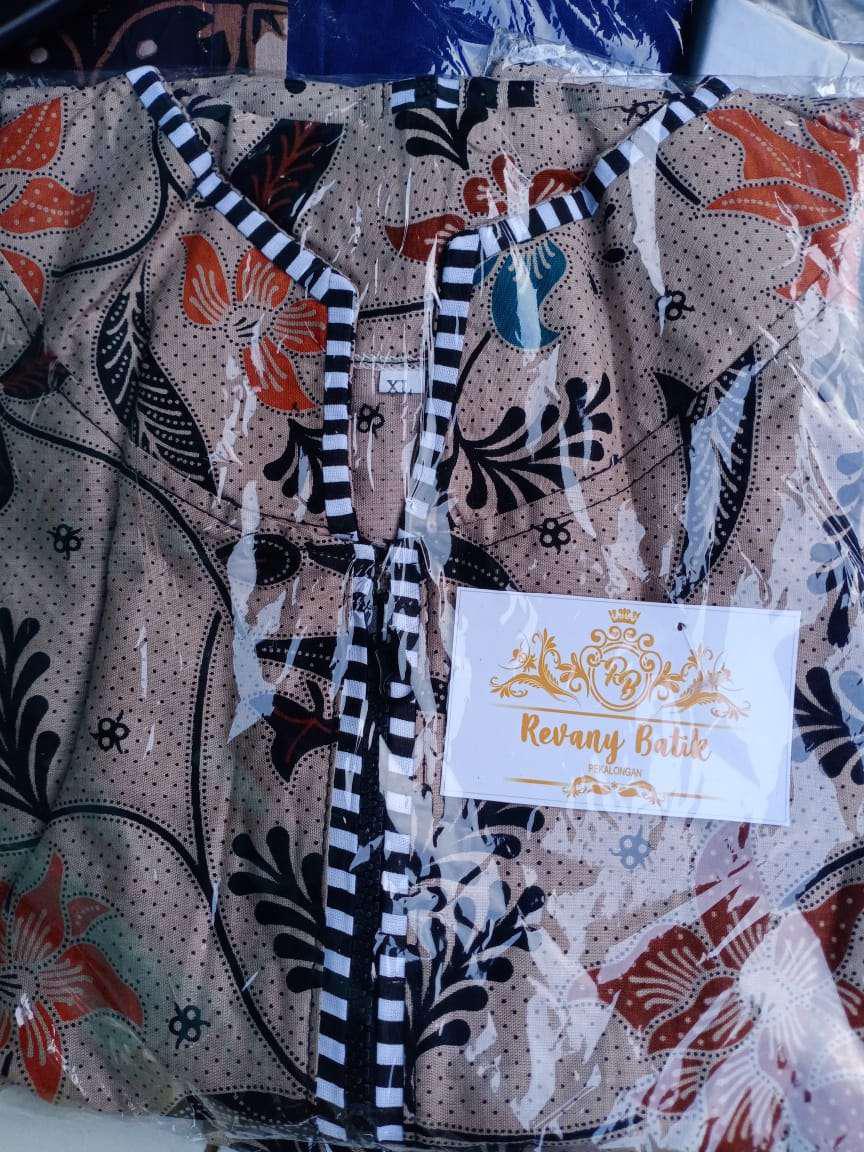 Batik Couple Motif Terbaru Pekalongan Original Zipper M L Xl