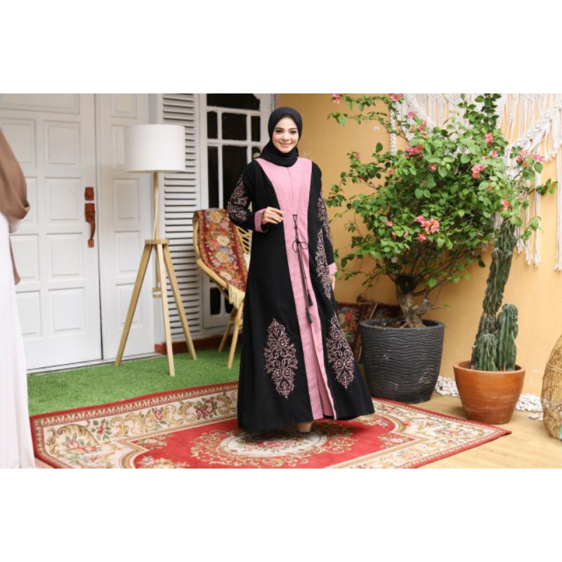 GALLERY EXCLUSIVE ABAYA HITAM GAMIS TURKEY 015