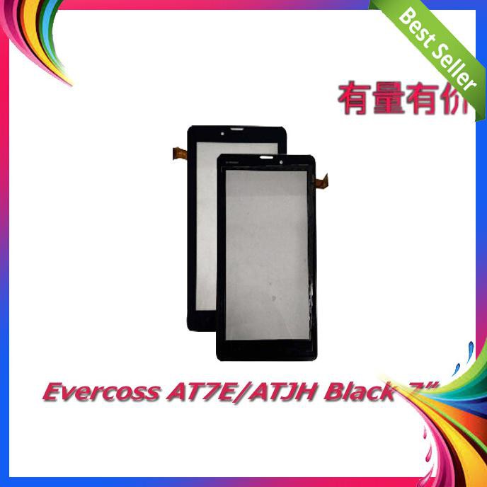 SPAREPART HP TOUCHSCREEN TS TABLET EVERCOSS AT7E AT7H BLACK 7 INCH TERLENGKAP
