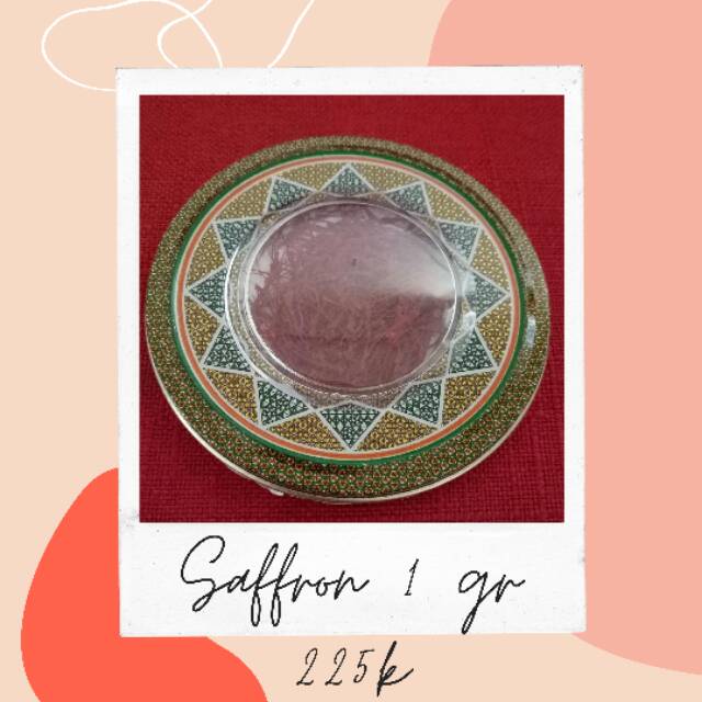 

Saffron super negin 1 gr kemasan Ori Iran