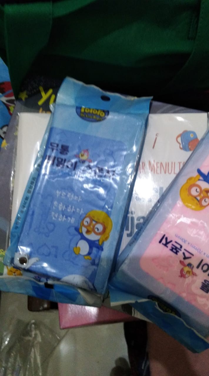 Spon Pembersih Daki Spons Mandi Children Bath And Scrub Cotton