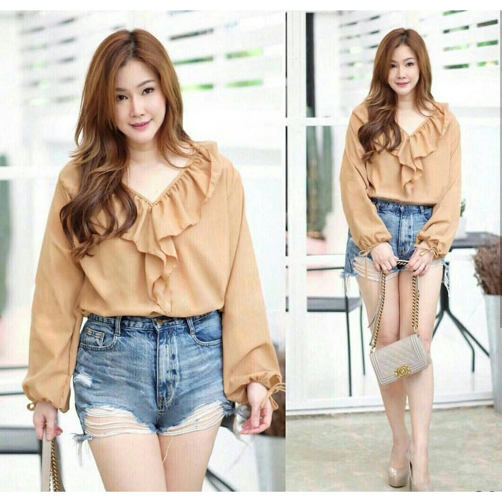 [GLFK] Blouse Wanita Korea / Blouse / Atasan Blouse / Blouse Wanita / Blus