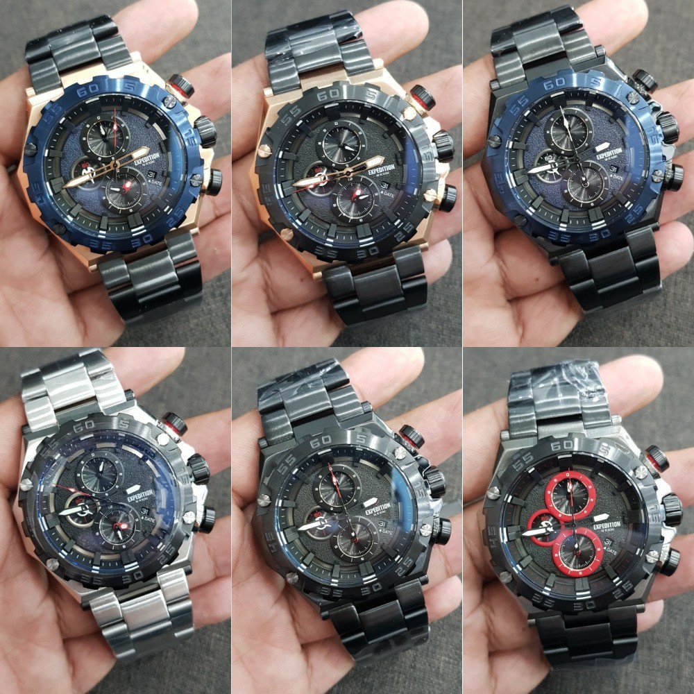 Expedition Pria E 6797 E6797 E6797M Black Original