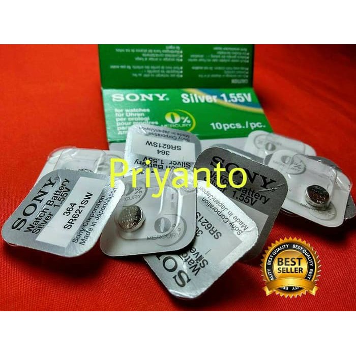 BATRAI JAM TANGAN SONY SR261 SINGLE PACK ORIGINAL