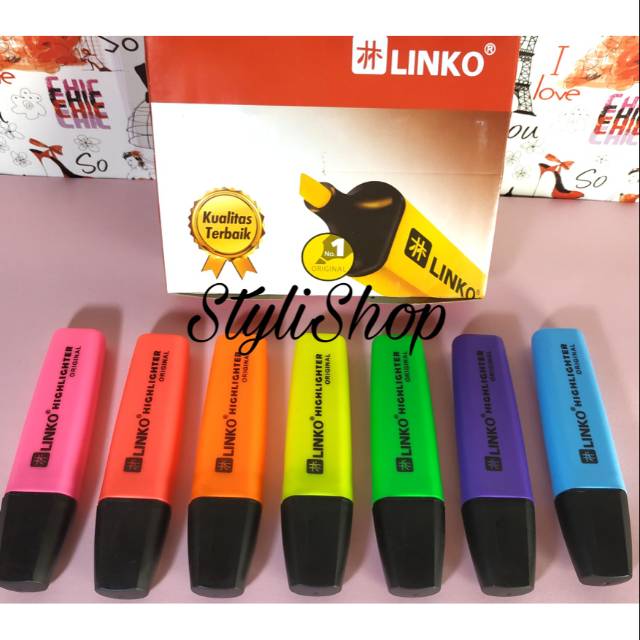 

Highlighter Linko, Penanda Buku