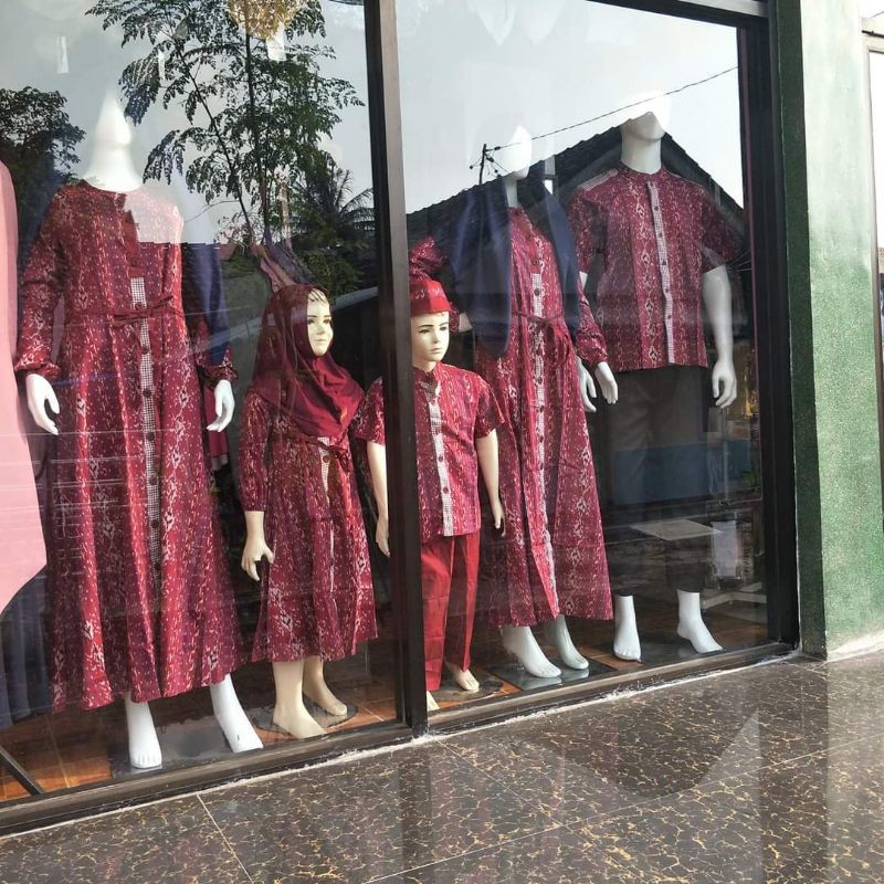 Abaya tenun Dannis termurah