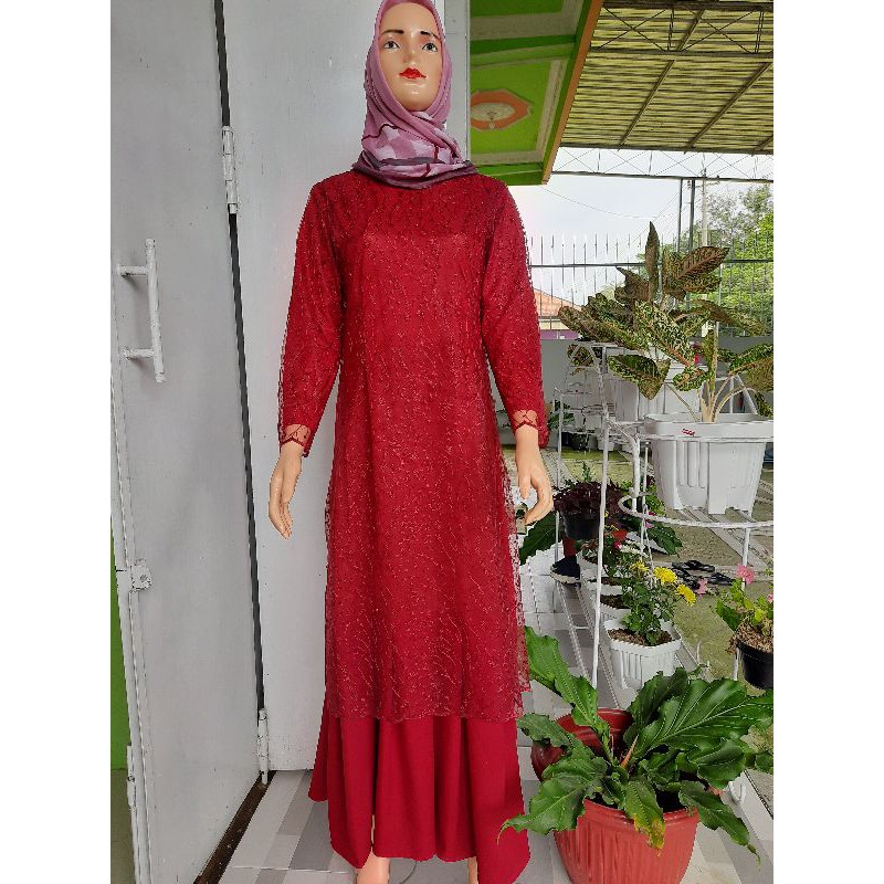 GAMIS TILLE MUTIARA