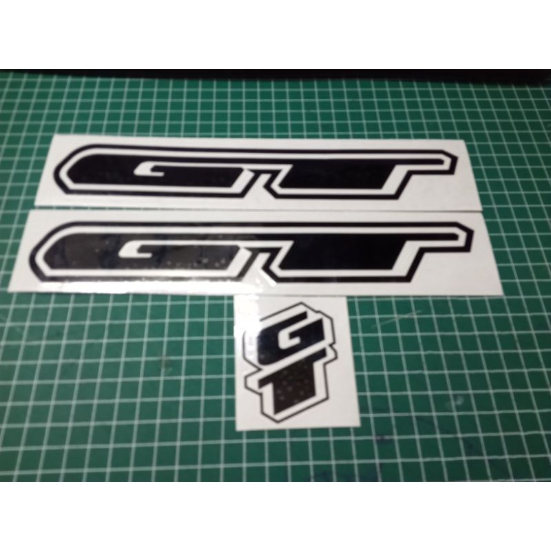 stiker sepeda GT BMX