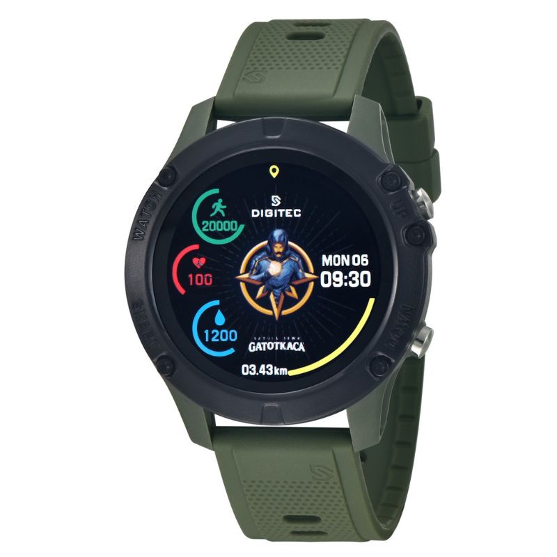 jam tangan pintar smartwatch Digitec Original Gatotkaca garansi edisi khusus