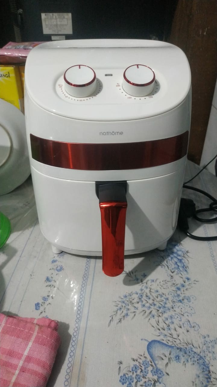 Xiaomi Nathome 4l Air Fryer Youban Smart Air Fryer Peralatan Masak Oil-free 2.6l Pengorengan Touch Control