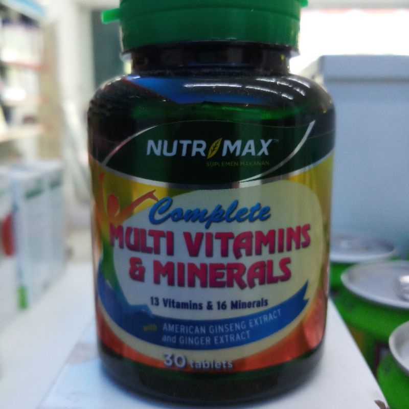 Nutrimax multi vitamin dan mineral