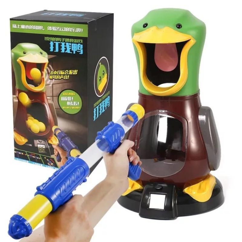 Mainan anak weapon shooting duck / mighty popper shooting duck cruzer