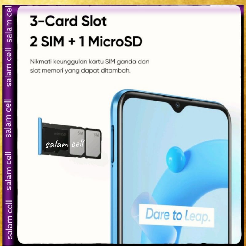 Realme C11 2021  Ram 4/64Gb Baterai 5.000Mah  Garansi Resmi