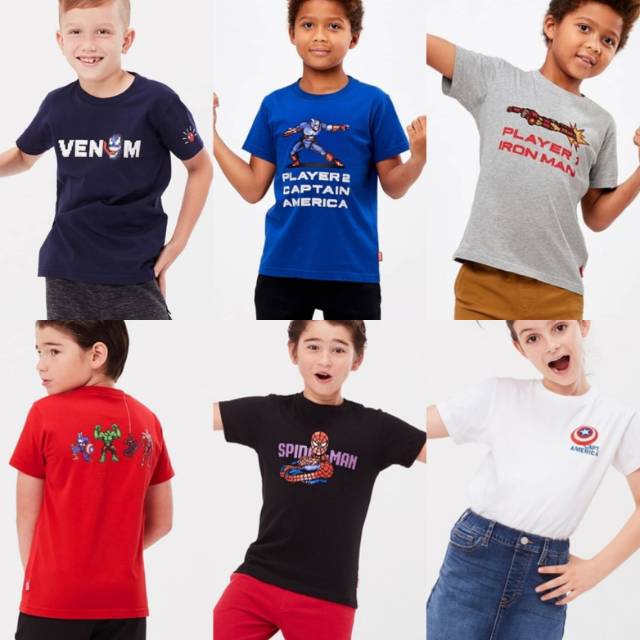 Tshirt UT Marvel unisex kids uniqlo