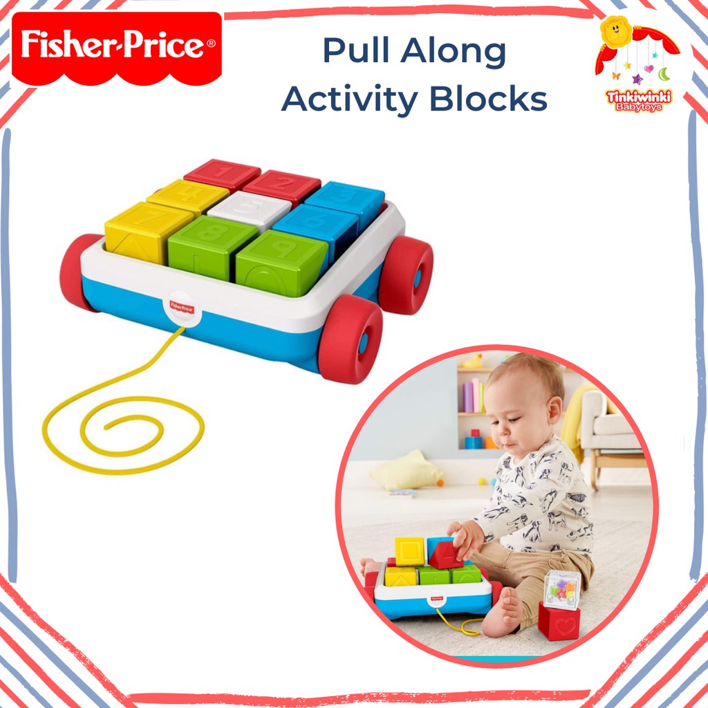 Fisher Price Pull Along Activity Blocks