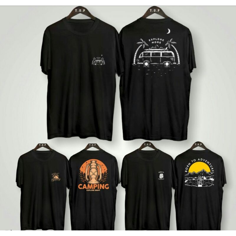 Kaos distro pria wanita EXPLORE MORE / baju distro / kaos gunung / kaos pantai / kaos minang