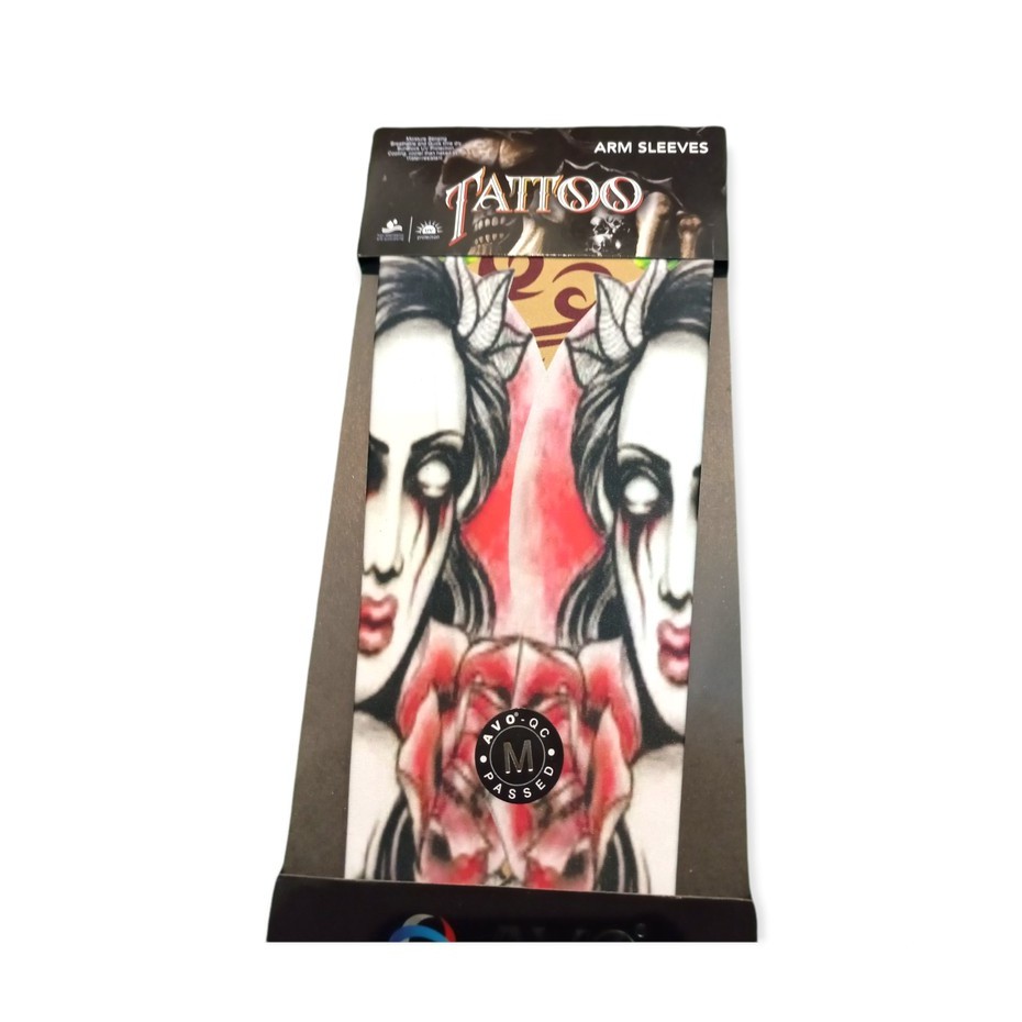 Tatto temporer lengan panjang motif AVO (CUFFVO TATTO 01)